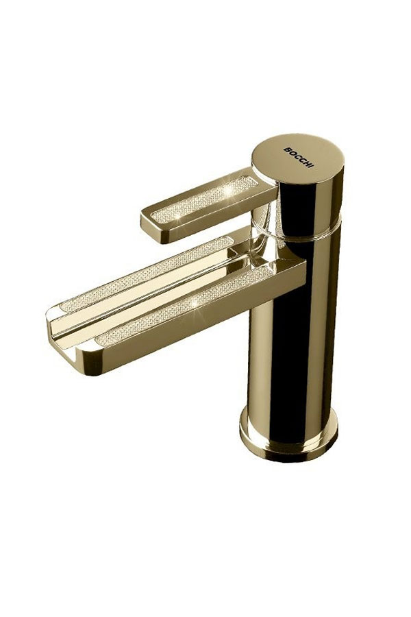 Bocchi Canyon Lavabo Bataryası Swarovski Crystal Altın 1014-0001-SA