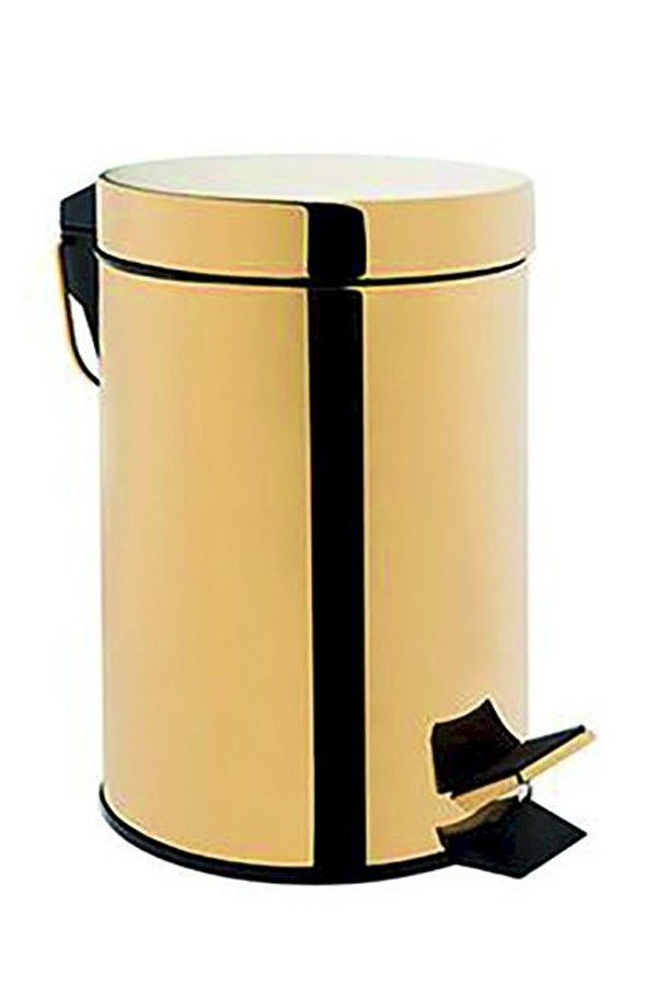 Bocchi Çöp Kovası Pedallı 5 Litre Altın 3054-0002-EG