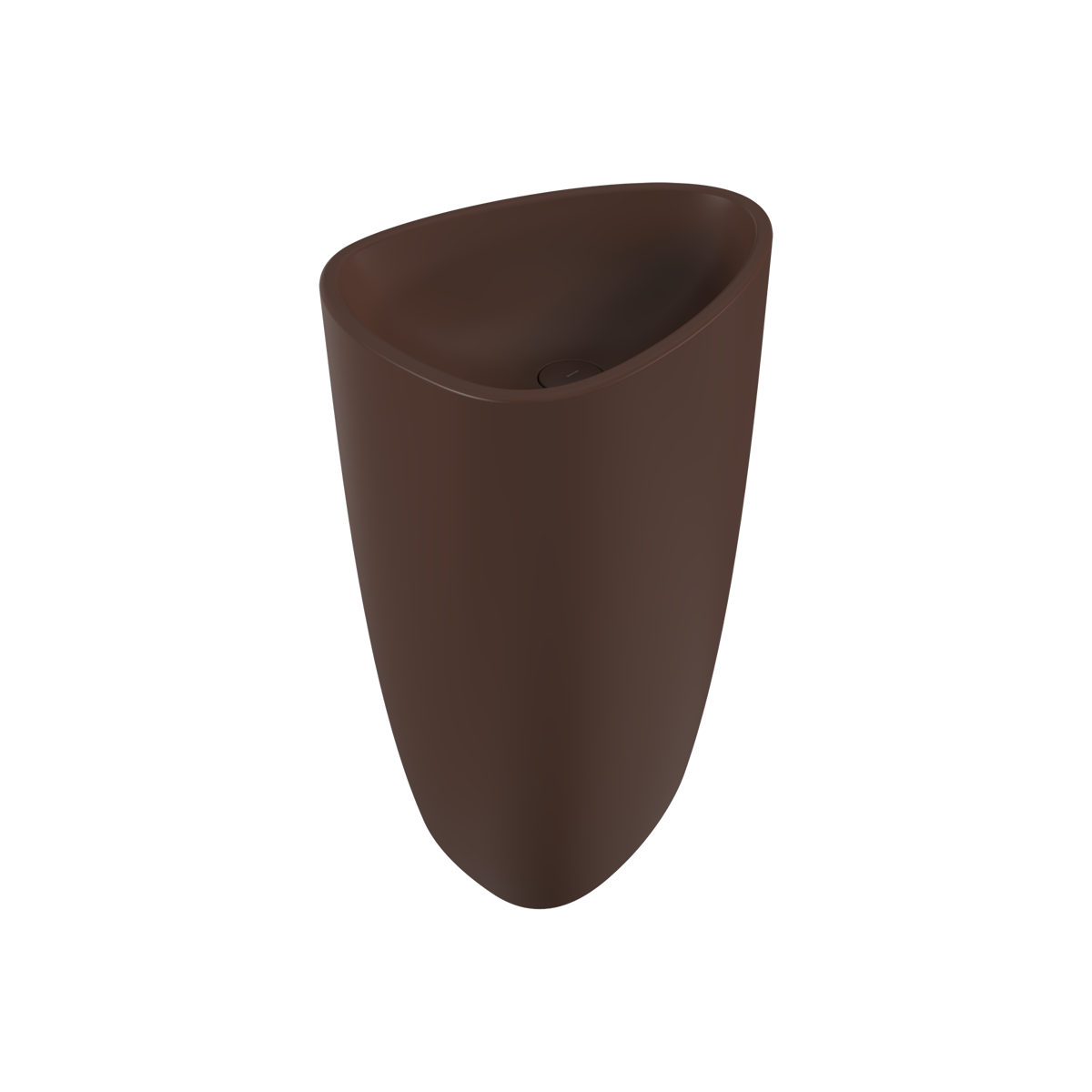 Bocchi Etna Monoblok Yerden Lavabo Mat Kahverengi 1075-025-0125