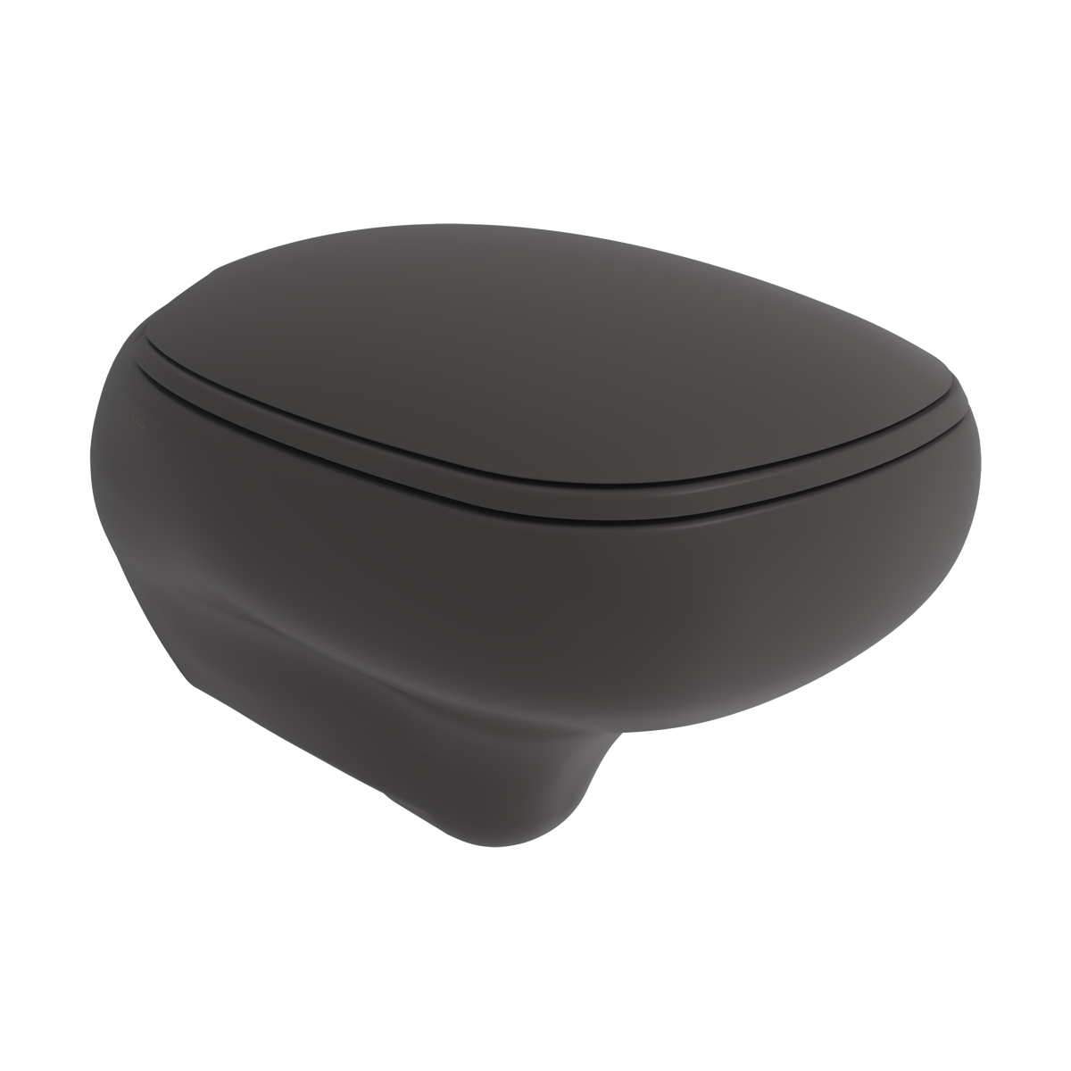 Bocchi Fenice Asma Klozet Mat Antrasit 1166-020-0128 Kapak Dahil