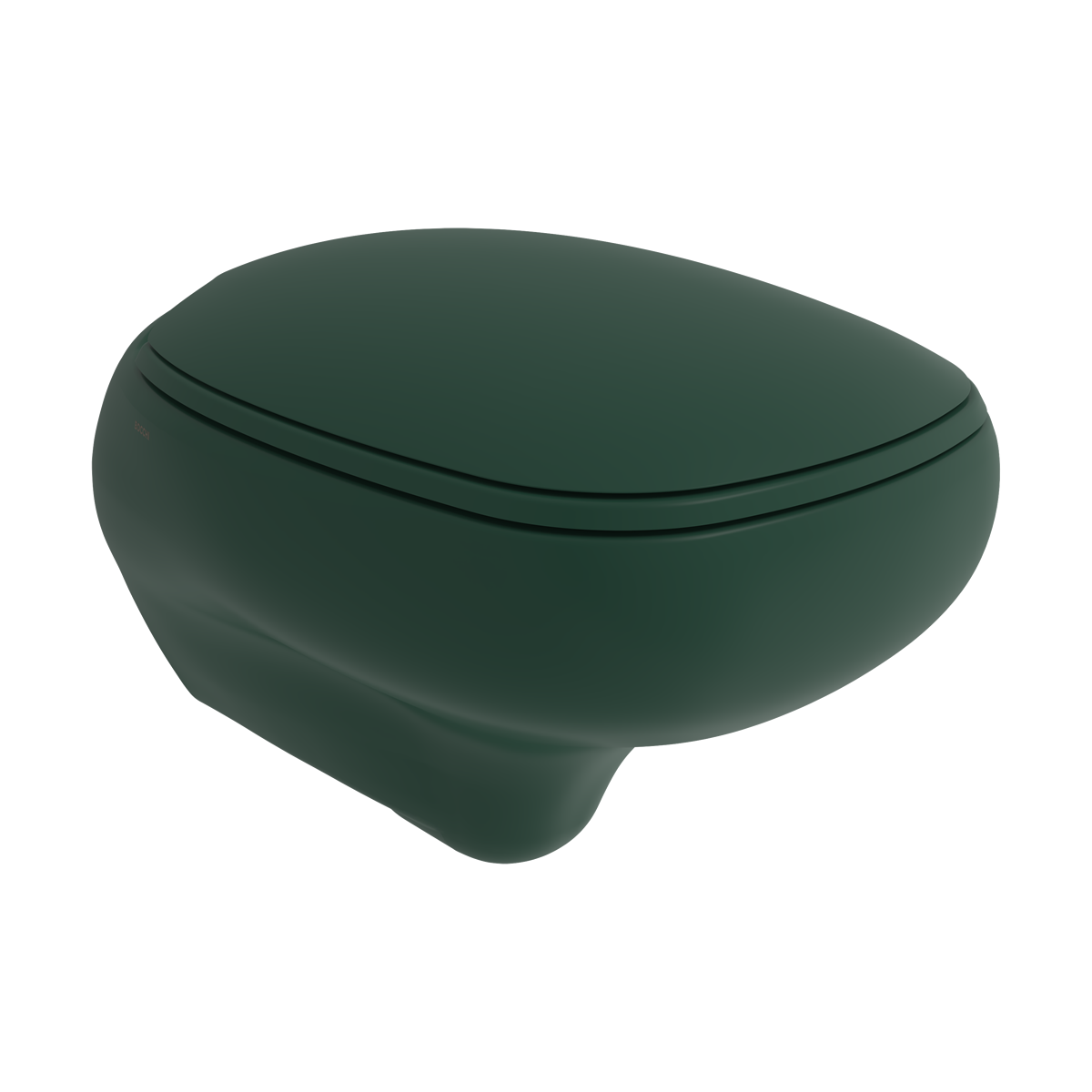 Bocchi Fenice Asma Klozet Mat Yeşil 1166-027-0128 Kapak Dahil