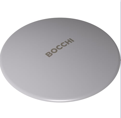 Bocchi Logolu Sifon Kapağı 75 mm Mat Gri