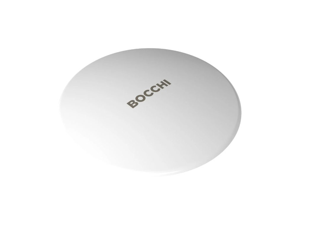 Bocchi Logolu Sifon Kapağı 7,5 cm Parlak Beyaz 1219-001-0120