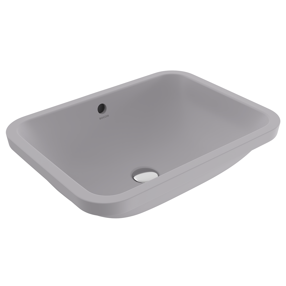Bocchi Scala Tezgah Altı Lavabo 55 Cm Mat Gri 1006-006-0125
