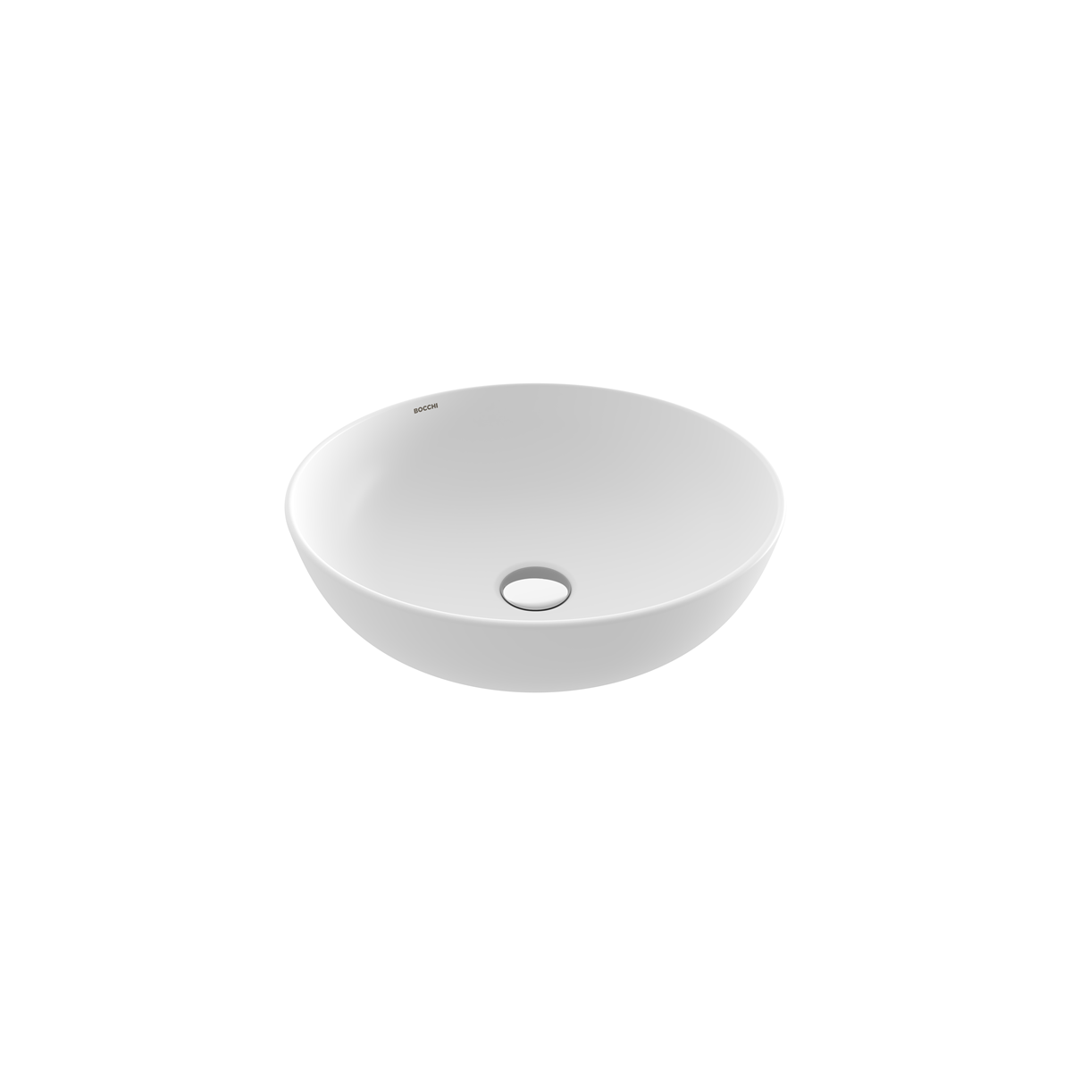 Bocchi Sottile Slim Çanak Lavabo 38 cm Mat Beyaz 1494-002-0125