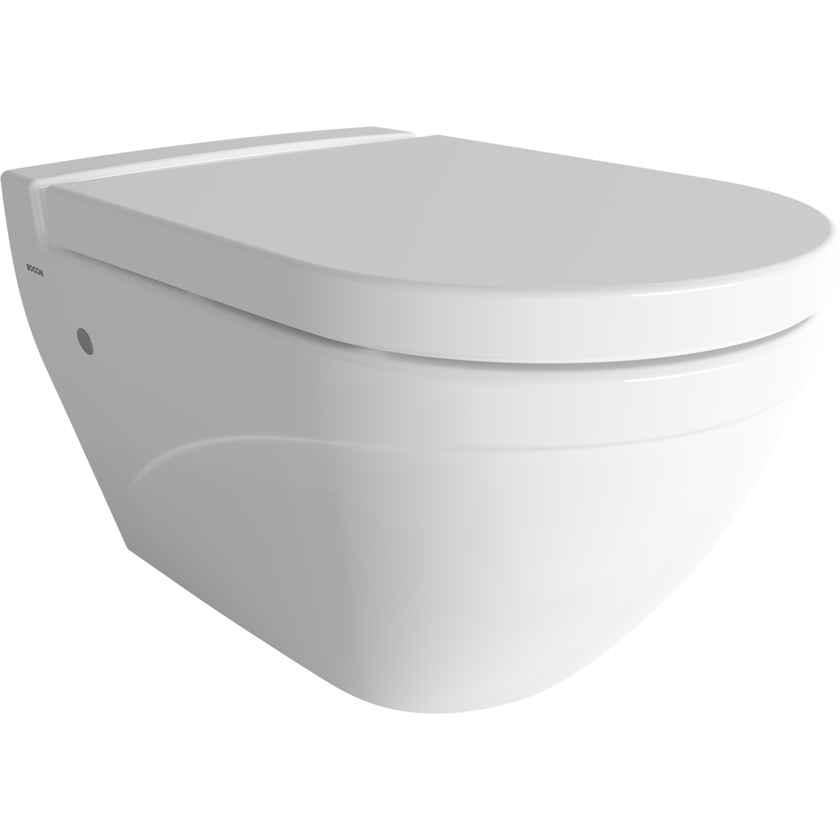 Bocchi Taormina Asma Klozet 53 cm P. Beyaz 1012-001-0128 Kapak Hariç