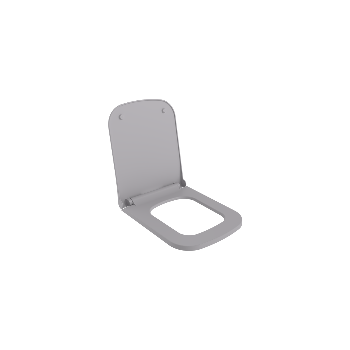 Bocchi Tutti Slim Klozet Kapağı Yavaş Kapanır Mat Gri A0334-006
