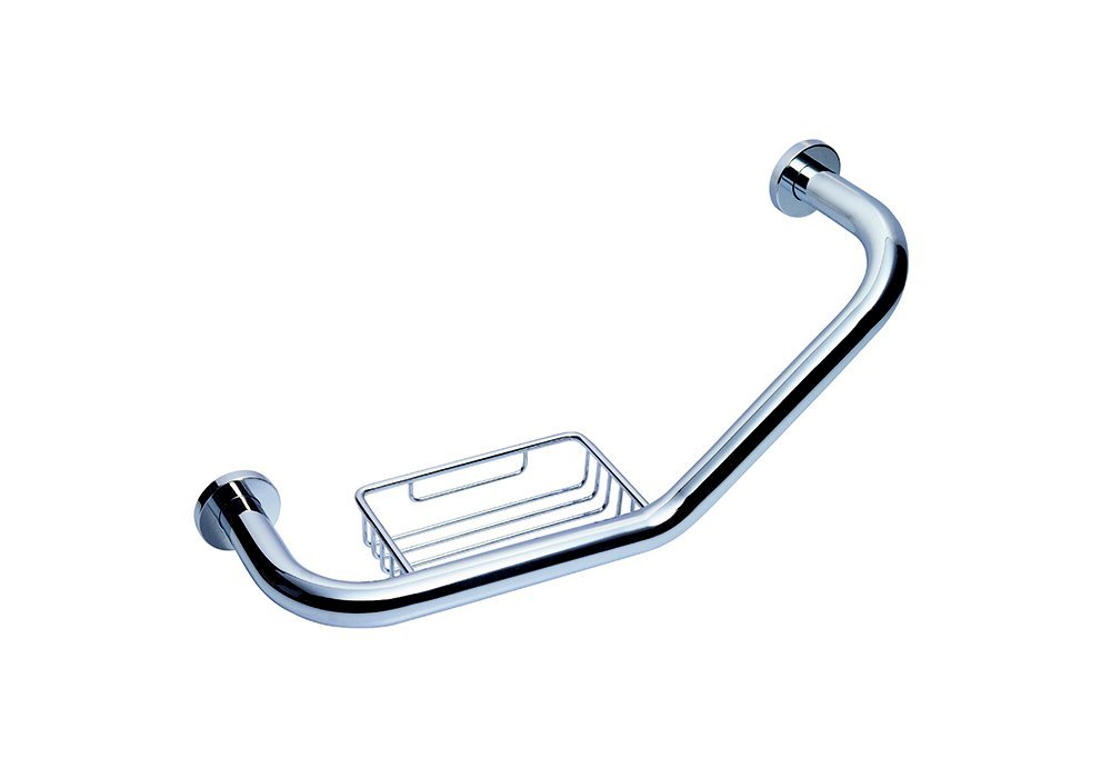 Bocchi Tutunma Barı Açılı Sabunluklu 455 Mm Krom 3051-0005