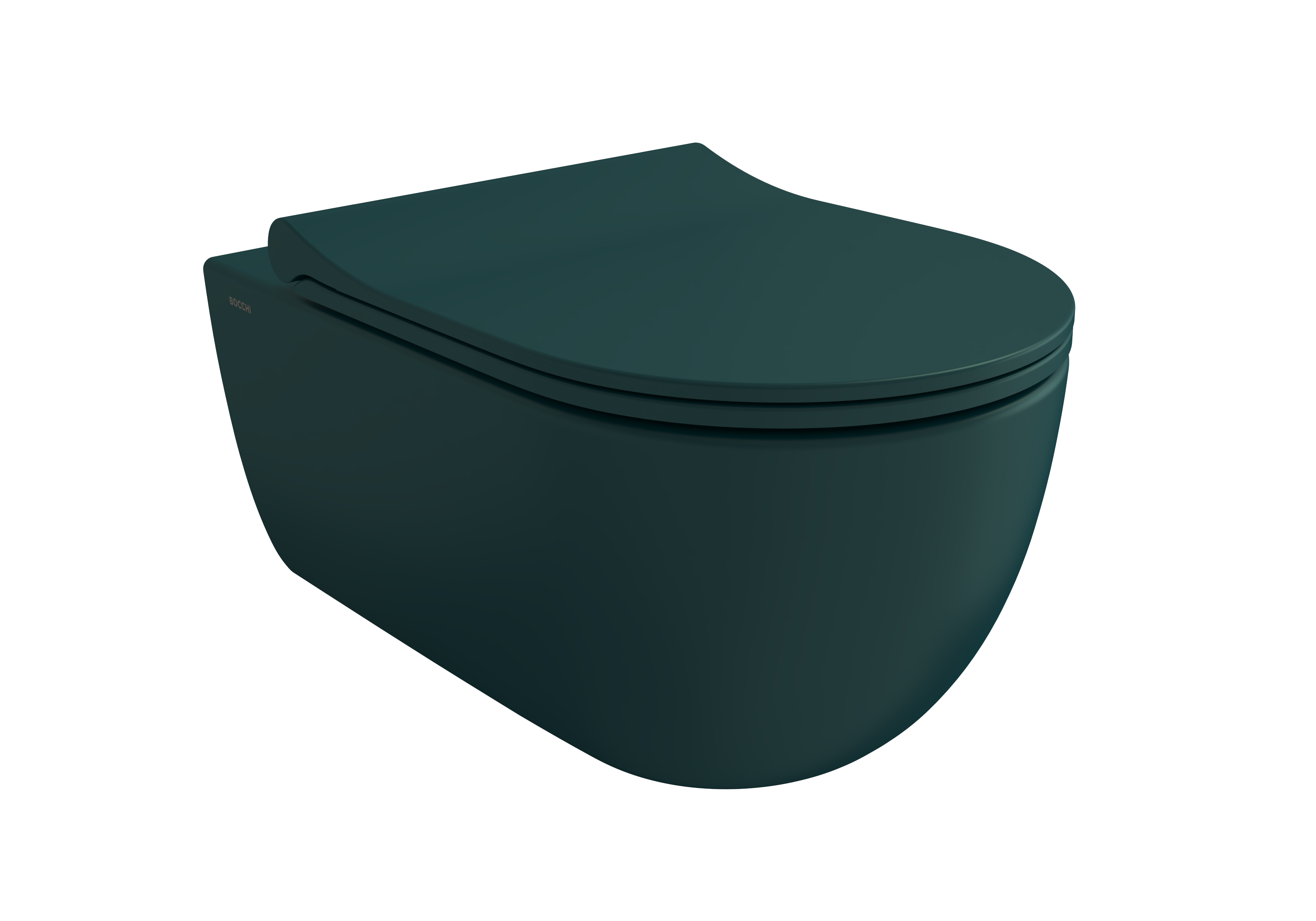 Bocchi V Tondo Asma Klozet Mat Petrol Mavisi Kapak Dahil 1416-071-0128