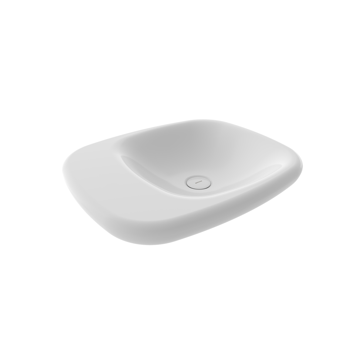 FENICE ÇANAK LAVABO 54 CM - DELİKSİZ - PARLAK BEYA