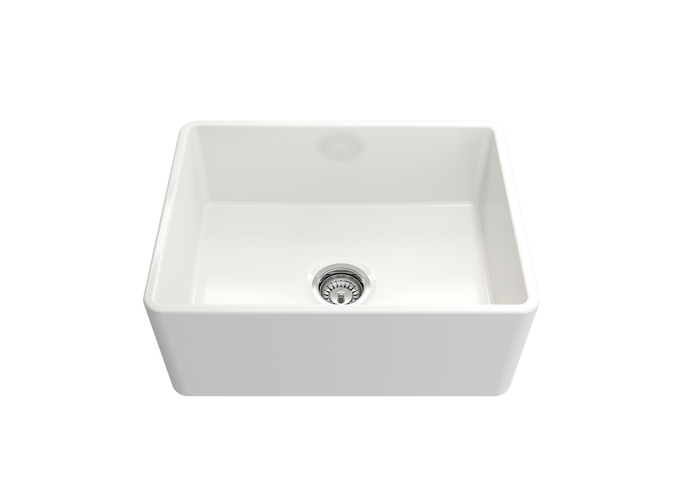 Bocchi Lavello Mutfak Eviyesi 60 Cm Parlak Beyaz 1137-001-0120-03