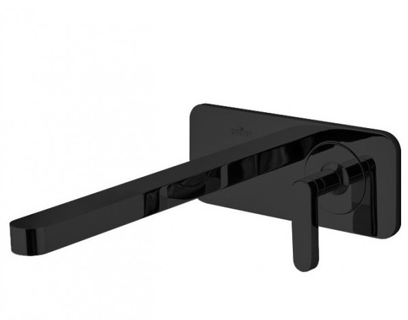 İtalyan Webert Living Ankstre Lavabo Bataryası 16 cm Mat Siyah